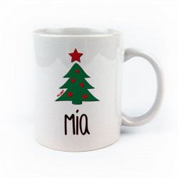 TAZA CERÁMICA PERSONALIZADA ÁRBOL