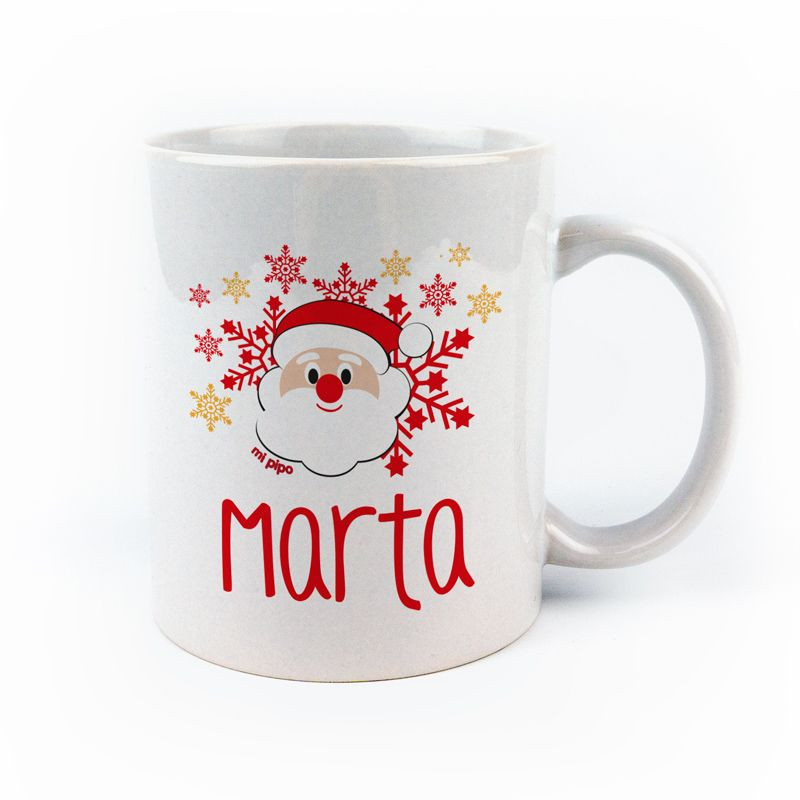 TAZA CERÁMICA PERSONALIZADA  PAPÁ NOEL