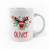 TAZA CERÁMICA PERSONALIZADA  RENO RUDOLF