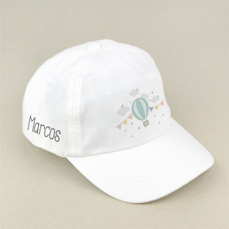 GORRA JUNIOR GLOBO PERSONALIZADA