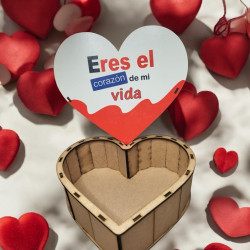 CAJA "ERES EL CORAZÓN DE MI VIDA"