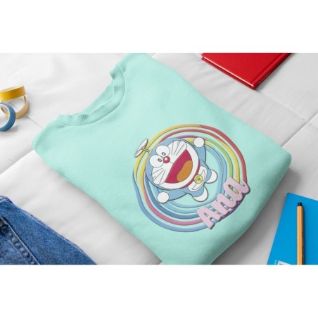 SUDADERA DORAEMON SIN CAPUCHA