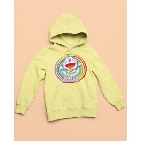 SUDADERA DORAEMON CON CAPUCHA