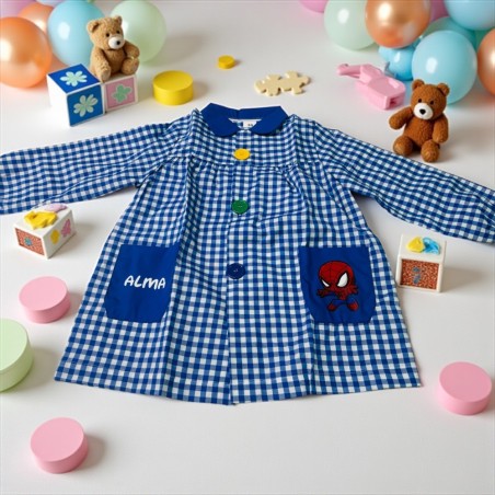 MANDILÓN BOTONES SPIDERMAN