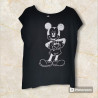 CAMISETA MICKEY MOUSSE CORAZÓN RUGOSA