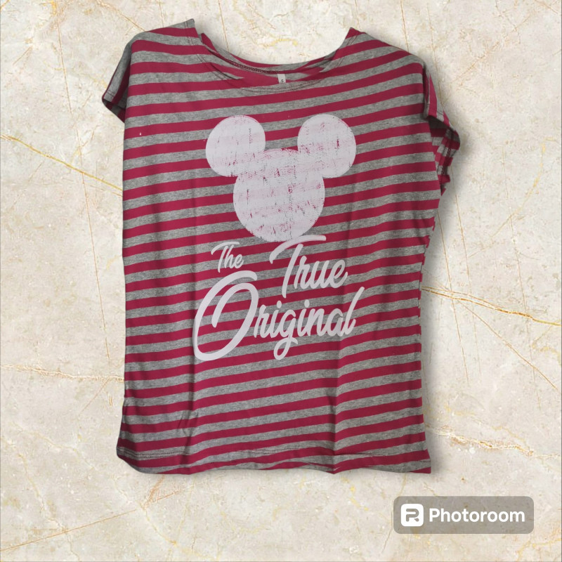 CAMISETA MICKEY THE TRUE ORIGINAL RAYAS ANCHAS