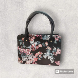 BOLSO MEDIANO FLOREADO