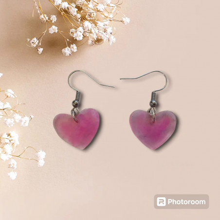 PENDIENTES AMOR MEDIANOS COLGANTE