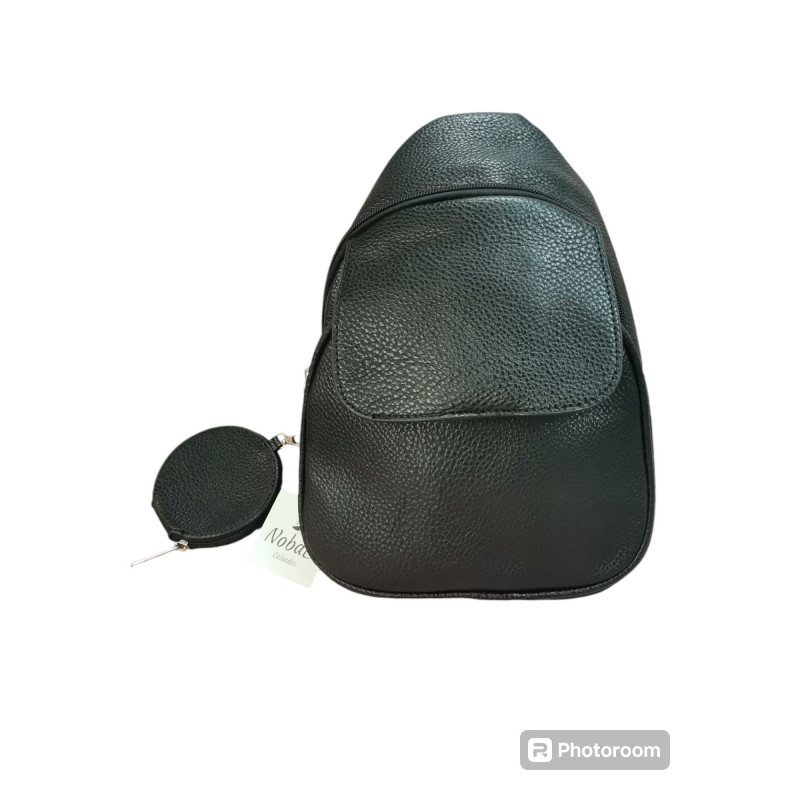 MOCHILA BANDOLERA CON MONEDERO