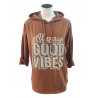 SUDADERA GOOD VIBES